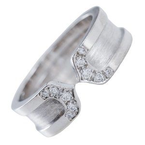 CARTIER 18k White Gold Diamond Ring